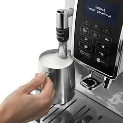 Acheter Machine expresso automatique avec broyeur - DELONGHI DINAMICA ECAM 350.35.SB Ecran 4 recettes - Silver