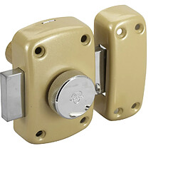 Verrou CYCLOP à bouton ASSA ABLOY AUBE ANJOU (EX VACHETTE) 7600