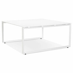 Acheter Paris Prix Bureau Design Abigano 140cm Blanc