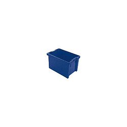 Fp Bac rangement 65 l 600x400x350 mm bleu 