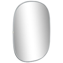 Avis Maison Chic Miroir mural | Miroir Décoration pour Maison Salle de Bain Argenté 0x35 cm -GKD76756