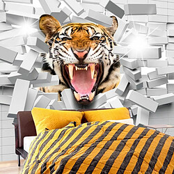 Paris Prix Papier Peint Tiger Jump 140 x 200 cm 