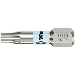 Embout Torx T 25 Wera 05071035001 acier inoxydable Forme: D 6.3 1 pc(s)