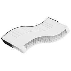 vidaXL Matelas à ressorts Bonnell pour enfants moyen 80x160 cm 