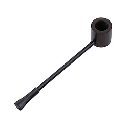 Wewoo Ebony Smoking Pipe Popeye Portable Creative Herb Tobacco Pipes Cadeaux Noir