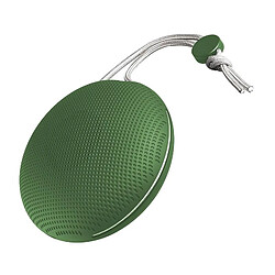 Yonis Mini Enceinte Bluetooth Waterproof TWS Outdoor Avec Lanière Mini Enceinte Bluetooth Etanche IPX4 Portable Avec Lanière Supporte Appel Mains-Libres Vert YONIS