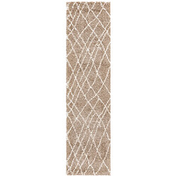 Hadorn Tapis shaggy 305x80 brun Lachen Fence 