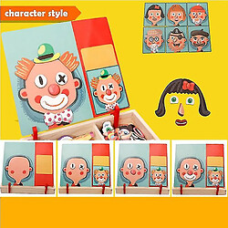 Universal Puzzle magnétique en bois Jouets pour enfants Raybu Tableau à dessiner Apprentissage Jouets en bois Cadeaux | Puzzle