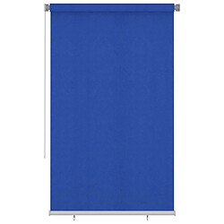 Maison Chic Store roulant d'extérieur | Volet roulant | Rideau roulant 140x230 cm Bleu PEHD -GKD15302