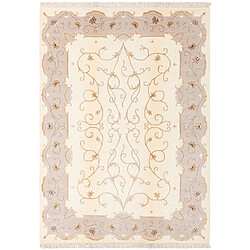 Vidal Tapis de laine 241x175 beige Darya 