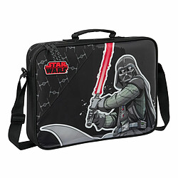 Cartable d'école Star Wars The fighter Noir 38 x 28 x 6 cm