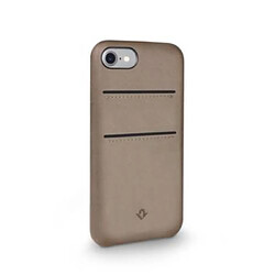 Twelve south Coque Relaxed Leather Cuir pour iPhone 7/8 Taupe 