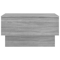 Acheter vidaXL Table de chevet murale Sonoma gris