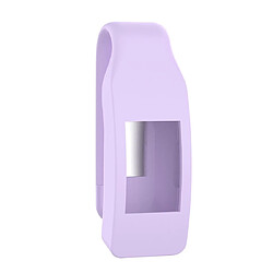 Wewoo Protection écran Étui de en silicone pour bouton Clip Smart Watch Fitbit Inspire / HR / Ace 2 Violet clair 