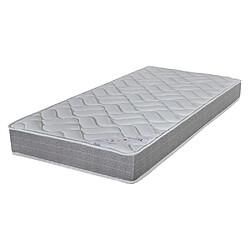 Ebac Matelas 90x190 Listel - Latex - Hauteur 20 cm - 3 zones - Soutien ferme