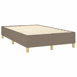 Acheter Sommier à lattes,Cadre à lattes de lit pour Adulte Taupe 120x200 cm Tissu -MN32151