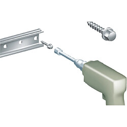 vis auto-taraudeuse tête hexagonale - 6.3 x 16 mm - thalassa - schneider electric nsys16m6hs