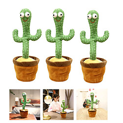 Jouets En Peluche De Cactus De Danse, Cactus De Balançoire électronique, Chant Et Danse pas cher