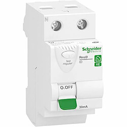 interrupteur différentiel - schneider resi9 xe - 2 pôles - 40a - 30 ma - type a - schneider electric r9era240