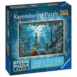 Puzzle Escape Enfant Au royaume sous-marin, Puzzle 368 pieces, Des 9, 13395, Ravensburger