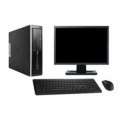 PC HP Compaq Pro 6300 SFF Ecran 27" i3-3220 RAM 4Go SSD 240Go Windows 10 Wifi - Occasion