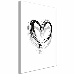 Paris Prix Tableau Imprimé Brush Heart 80 x 120 cm 