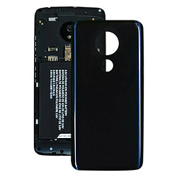 Wewoo Coque Arrière de Batterie pour Motorola Moto G7 Power Bleu