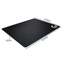 Universal Logitech Hard Disk Gaming Mouse Pad pour Gaming High DPI Mouse Pad Gamer Mouse Seat PC Laptop Joints pour jeux vidéo(Le noir) pas cher