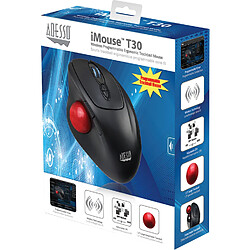 Souris ergonomique - Adesso - T30 noire 