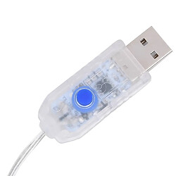 Acheter vidaXL Rennes de Noël 6 pcs 240 LED Bleu Acrylique