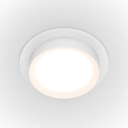 MAYTONI Downlight Encastré Rond Blanc GX53