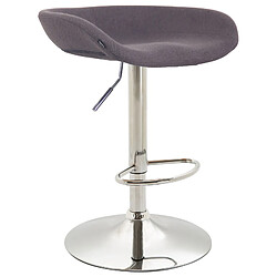 Non Tabouret de bar Anaheim feutre chrome