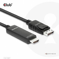 Warner Bros. Games Club 3D DisplayPort 1.4 auf HDMI 4K 120Hz oder 8K 60Hz HDR10 Kabel 3m St./St.