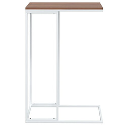 Avis Maison Chic Table d'appoint | Table Basse Blanc 40x30x59 cm Bois d'ingénierie -GKD56510