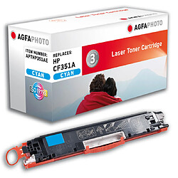 AgfaPhoto APTHP351AE Cartouche de toner Cyan 1 pièce(s) 