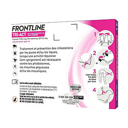 FRONTLINE TRI-ACT 20-40kg - 3 pipettes