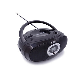 Akai. BOOMBOX TUNER DIGITAL / CD MP3 / PORT USB / AUX Noir 