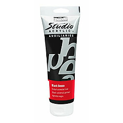 Pébéo Peinture Acryliques Noir 1 Tube de 250 ml