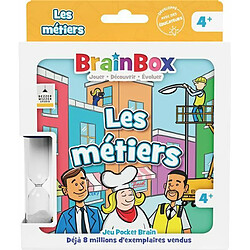 Jeu de mémoire Asmodee BrainBox Pocket : Métiers 