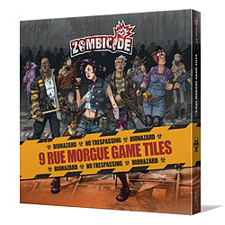 Edge Jeux de société - Zombicide - Rue Morgue Game Tiles 