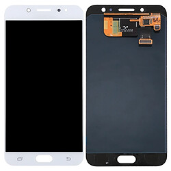 Wewoo Pour Samsung Galaxy C8 / blanc C710 écran LCD + tactile Digitizer Assemblée pièce détachée 