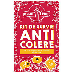 Jeu d'ambiance Asmodee Parent Epuisé Kit de Survie anti colère