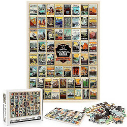 Acheter Universal 62 Parcs nationaux Logo Puzzle Puzzle,, Décompression pédagogique Puzzle, Décoration murale 1000 pièces