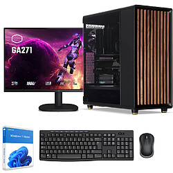 Sedatech Pack Workstation • AMD Ryzen 7 7700X • RTX4070 • 32 Go DDR5 • 2To SSD M.2 • Windows 11 • Moniteur 27"