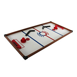 Avis Play4Fun Plateaux Multi-jeux, 14 jeux : Ping Pong, Air Hockey, Bowling, Echec, Mikado, Back Gammon 97 x 49 x 3 cm