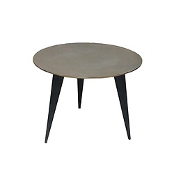 BigBuy Home Table Basse Aluminium 60 x 60 x 45 cm 