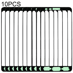 Wewoo Adhésif pour boîtier avant 10 PCS Galaxy J3 Pro / J3110