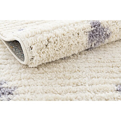 Hadorn Tapis shaggy 305x80 beige Frauenfeld Rood pas cher