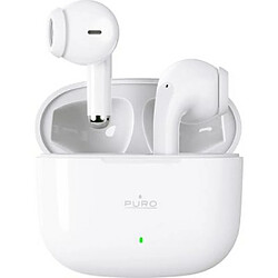 PURO Ecouteurs True Wireless Play avec Microphone Blanc 