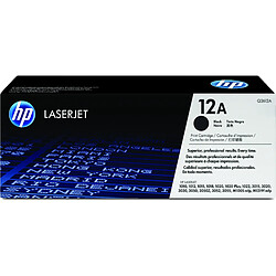 HP 12A Black Original LaserJet toner cartridge